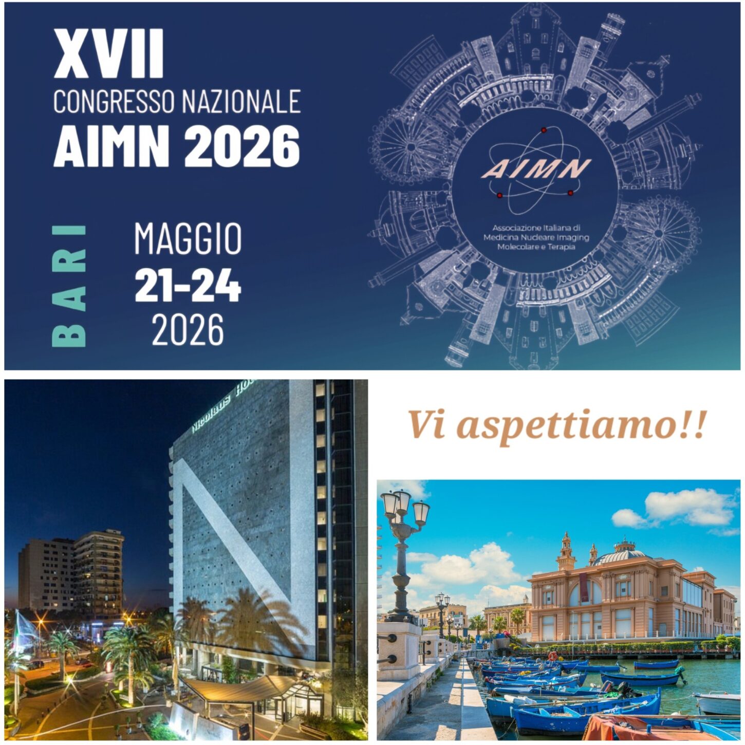 XVII Congresso Nazionale AIMN – Bari, 21 – 24 Maggio 2026